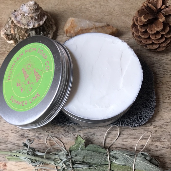4 oz SUMMER LIME body butter/ Mountain Mom Soap Co - Picture 8 of 9